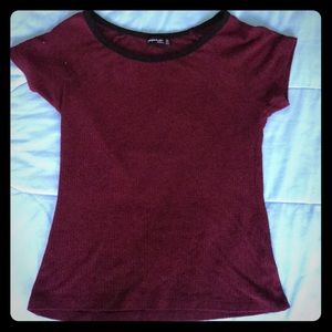 Burgandy Shirt